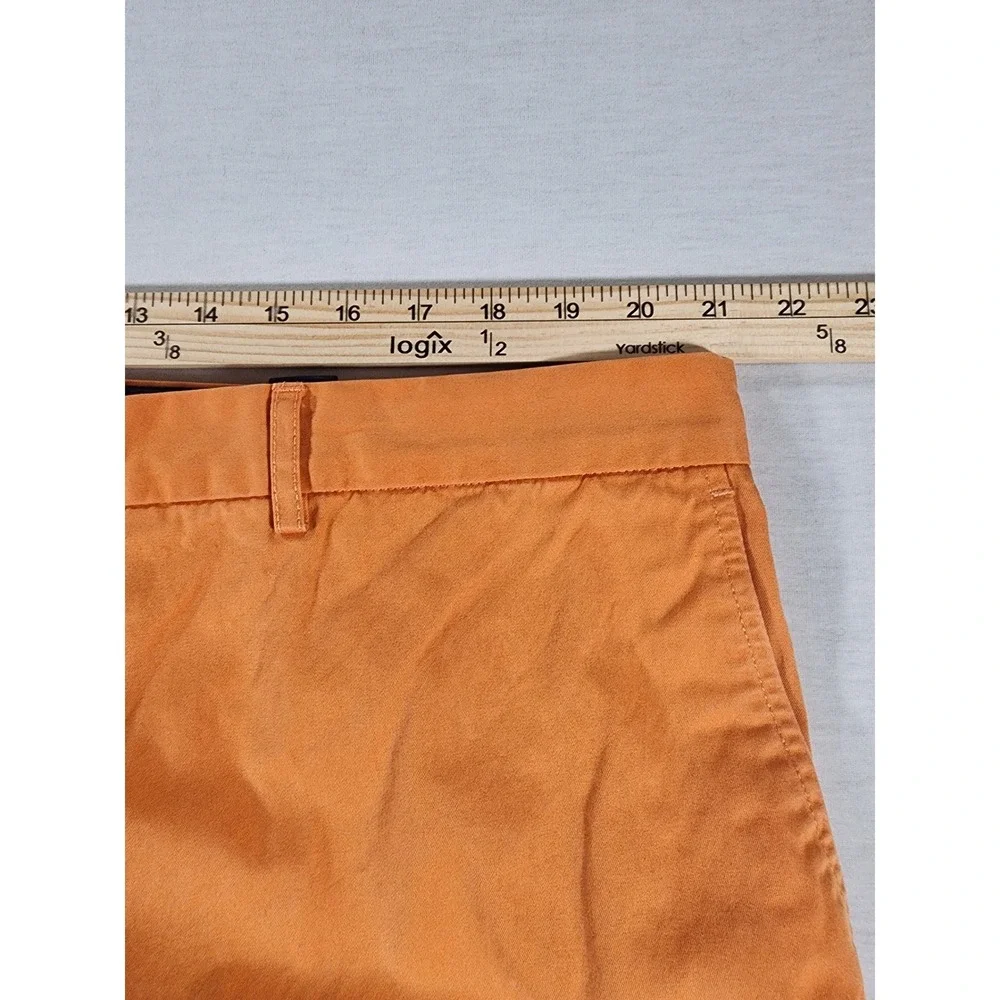 Lilly Pulitzer Mizner Short Mens 40 Chino Orange 100% Cotton Preppy Coastal Lux